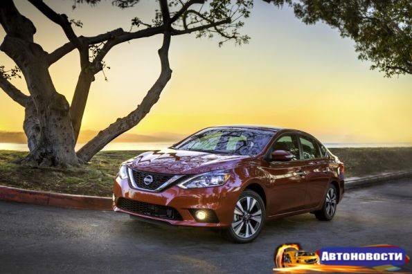 2016 Nissan Sentra показали на автосалоне в Лос Анжелесе - «Авто - Новости»