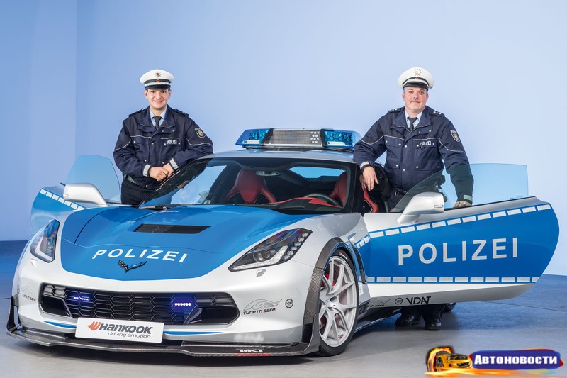 Chevrolet Corvette стал автомобилем немецкой полиции - «Автоновости»