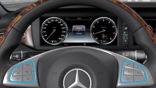 Mercedes-Benz TV: S-Class Coupe: Multifunction display menu navigation.  - (Видео новости)