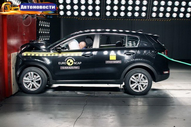 Новые Kia Sportage и Kia Optima получили 5 звезд по безопасности по итогам тестов EuroNCAP - «Автоновости»