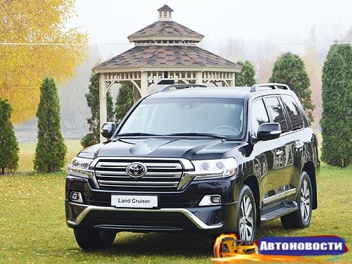 В Украине стартовали продажи нового Toyota Land Cruiser 200 - «Авто - Новости»