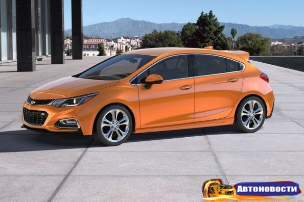 2017 Chevy Cruze хэтчбек дебютировал онлайн - «Авто - Новости»