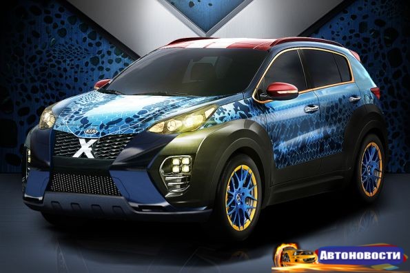 Kia представила Sportage X-Men - «Авто - Новости»