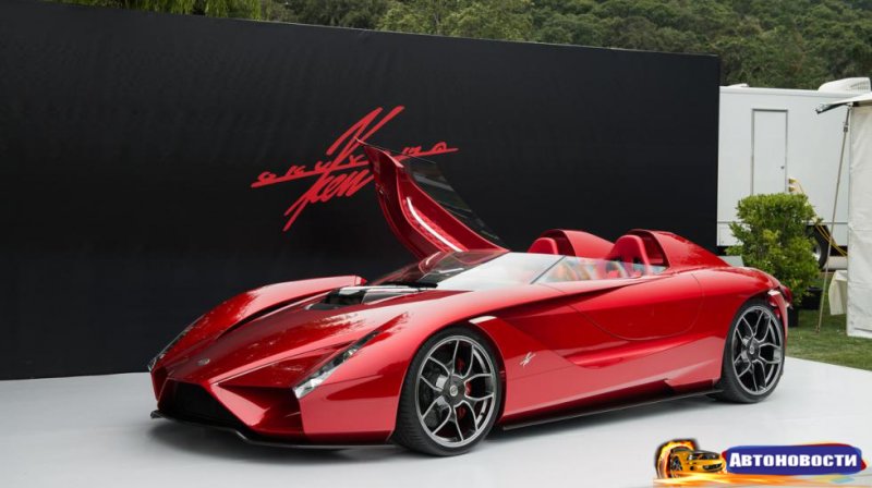 Дизайнер Ferrari Enzo построил карбоновый родстер с V12 - «Автоновости»