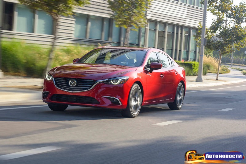 Обновленная 2017 Mazda6 придет в Европу этой осенью - «Mazda»