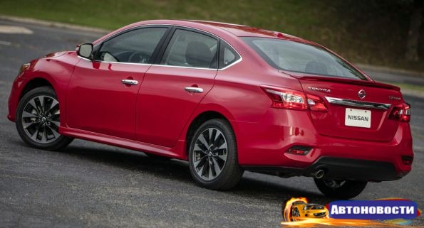 2017 Nissan Sentra SR получит турбо двигатель 188л.с. - «Авто - Новости»