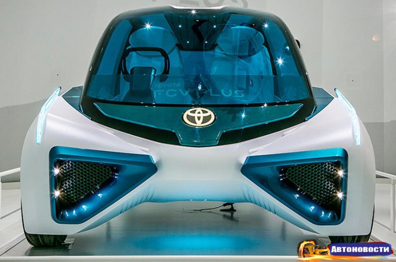 Toyota привезет на Парижский автосалон футуристический концепт FCV Plus - «Toyota»