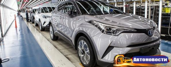 В Турции стартовало серийное производство Toyota C-HR - «Авто - Новости»