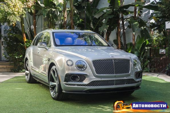 Bentley Bentayga First Edition представили в Лос-Анджелесе - «Авто - Новости»
