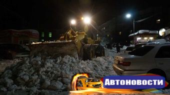 Дорожники Петропавловска без перерыва борются с последствиями циклона - «Автоновости»