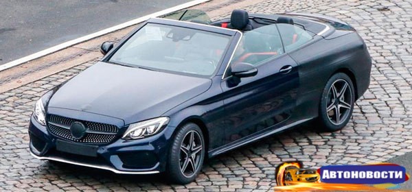 Кабриолет Mercedes-Benz C-Class Coupe впервые замечен без камуфляжа - «Автоновости»