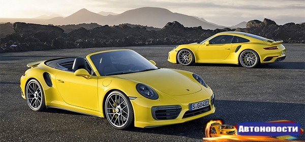 Компания Porsche представила обновленную версию 911 Turbo - «Автоновости»