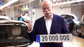 Mercedes-Benz TV: Mercedes-Benz plant Sindelfingen produces 20-millionth vehicle.  - (Видео новости)