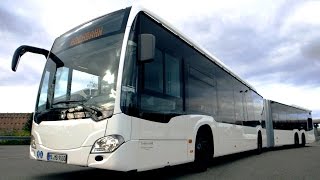 Mercedes-Benz TV: Test driving buses with Ride & Drive.  - (Видео новости)