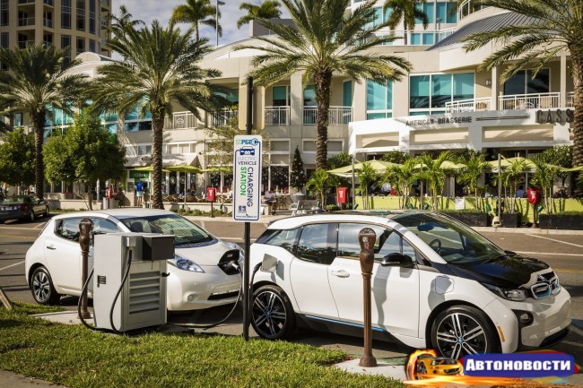 Nissan и BMW запустят в США сеть экспресс-”заправок” для электрокаров - «Автоновости»