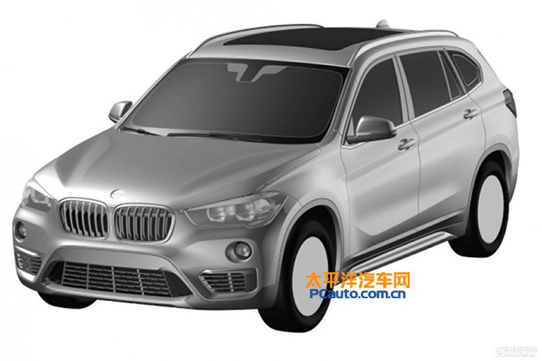 Просочившиеся патентные изображения показали удлиненную версию BMW X1 - «Автоновости»