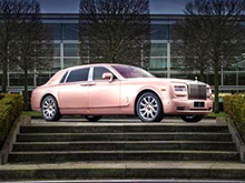 Rolls-Royce растянул Phantom и покрасил необычной краской - «Автоновости»