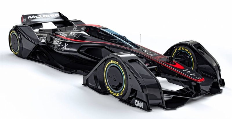 Formula-1: команда McLaren F1 Team представила футуристический болид MP4-X Concept Car  - «Автоновости»