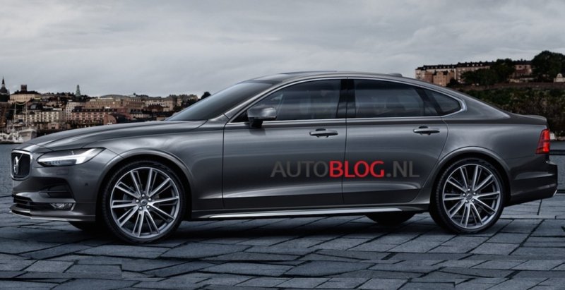 Новый флагманский седан Volvo S90 рассекретили до официальной премьеры  - «Автоновости»