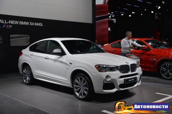 BMW X4 M40i представили в Детройте с 360 л.с. - «Авто - Новости»