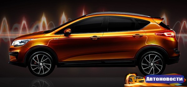 Geely привезет в Россию новый кроссовер Emgrand Cross - «Автоновости»