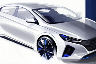 Hyundai показал новые тизеры Ioniq  - «Авто Мир»