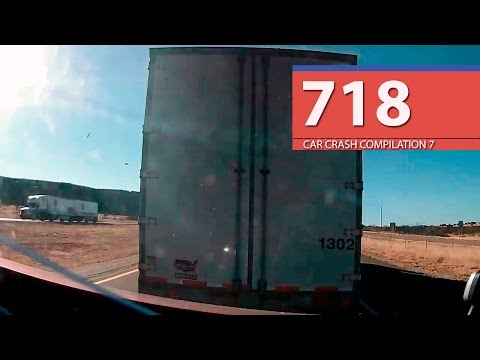 Car Crash Compilation  718 - April 2016 (English Subtitles)  - (видео)
