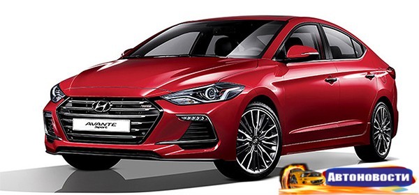 Hyundai Elantra Sport получил 200-сильный мотор - «Автоновости»