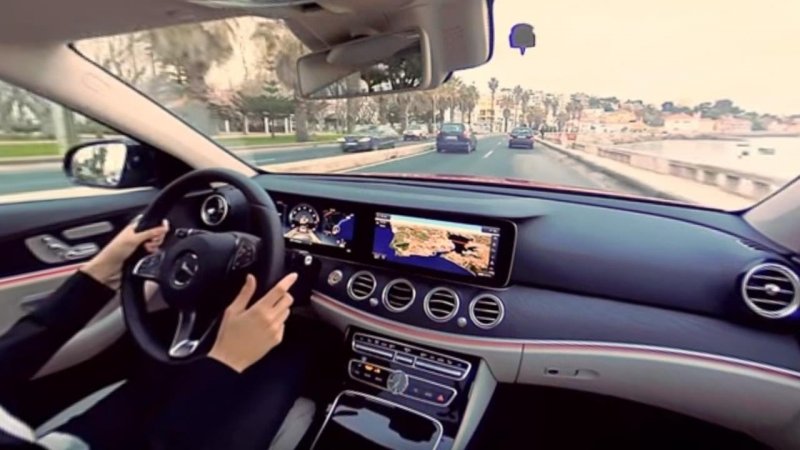 360° video drive in the E-Class around Lisbon - Mercedes-Benz original  - «видео»