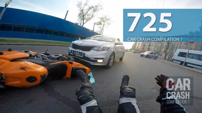 Car Crash Compilation # 725 - May 2016 (English Subtitles)  - «происшествия видео»