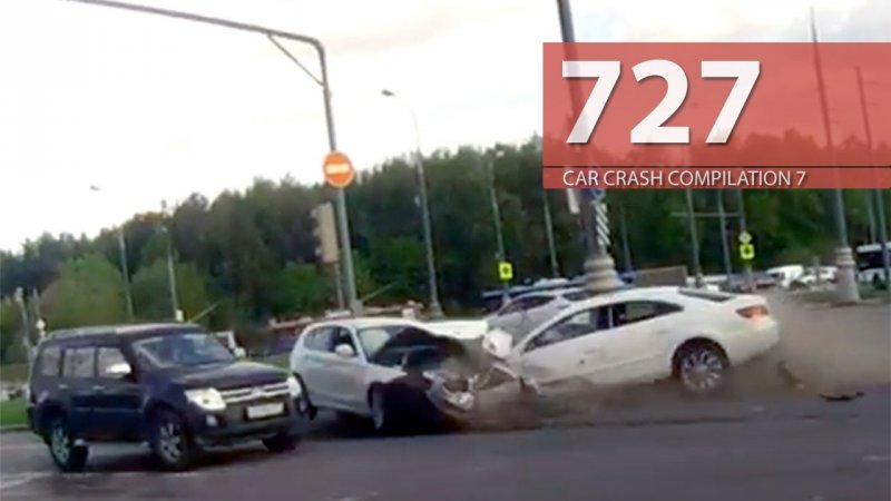Car Crash Compilation # 727 - May 2016 (English Subtitles)  - «происшествия видео»