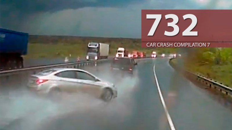 Car Crash Compilation # 732 - May 2016 (English Subtitles)  - «происшествия видео»