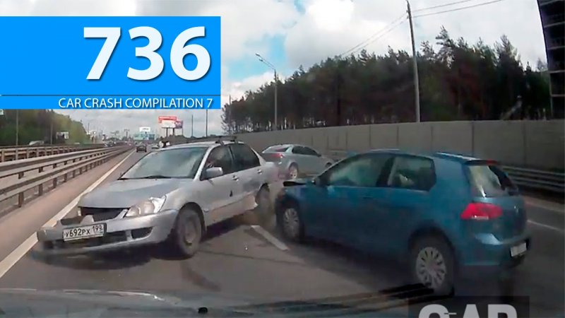 Car Crash Compilation # 736 - May 2016 (English Subtitles)  - «происшествия видео»