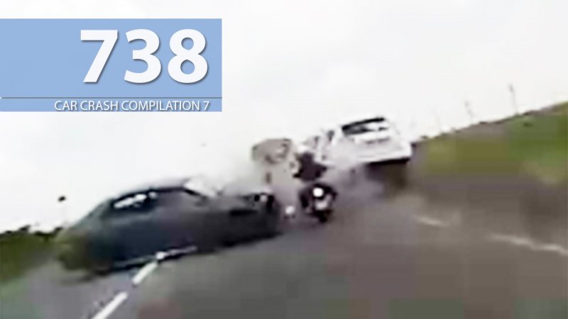 Car Crash Compilation # 738 - May 2016  - «происшествия видео»