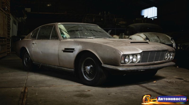 Это Aston DBS простоял в сарае 30 лет - «Автоновости»