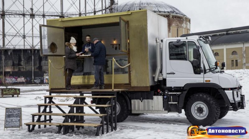 Финн превратил Mercedes Unimog в фуд-трак - «Автоновости»