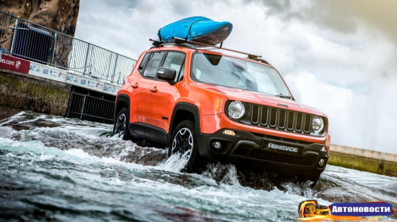 Jeep Renegade поспорил с большой водой - «Автоновости»