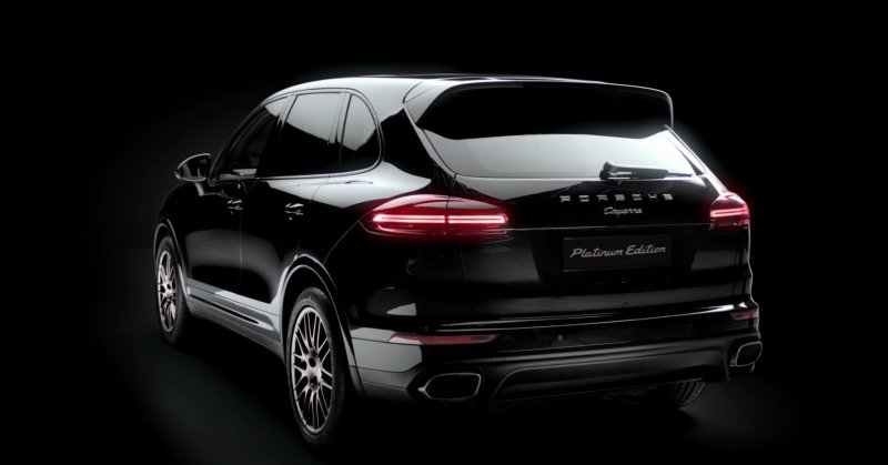 The new Cayenne Platinum Edition models – Accomplished performance  - «видео»