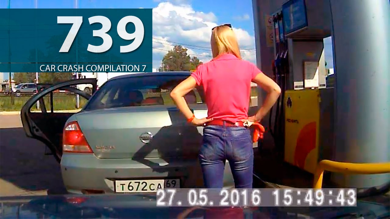 Car Crash Compilation # 739 - May 2016 (English Subtitles)  - «происшествия видео»