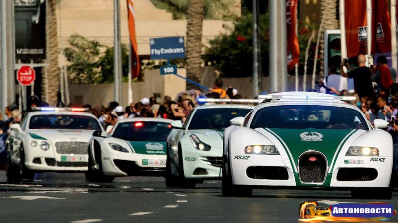 Дубайская полиция может пополнить свой автопарк за счет 81 стритрейсера - «Автоновости»