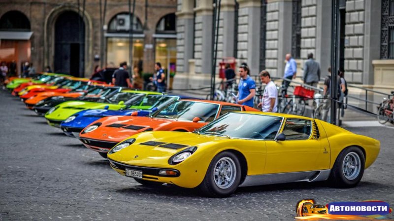 К просмотру: Lamborghini Miura всех цветов - «Автоновости»