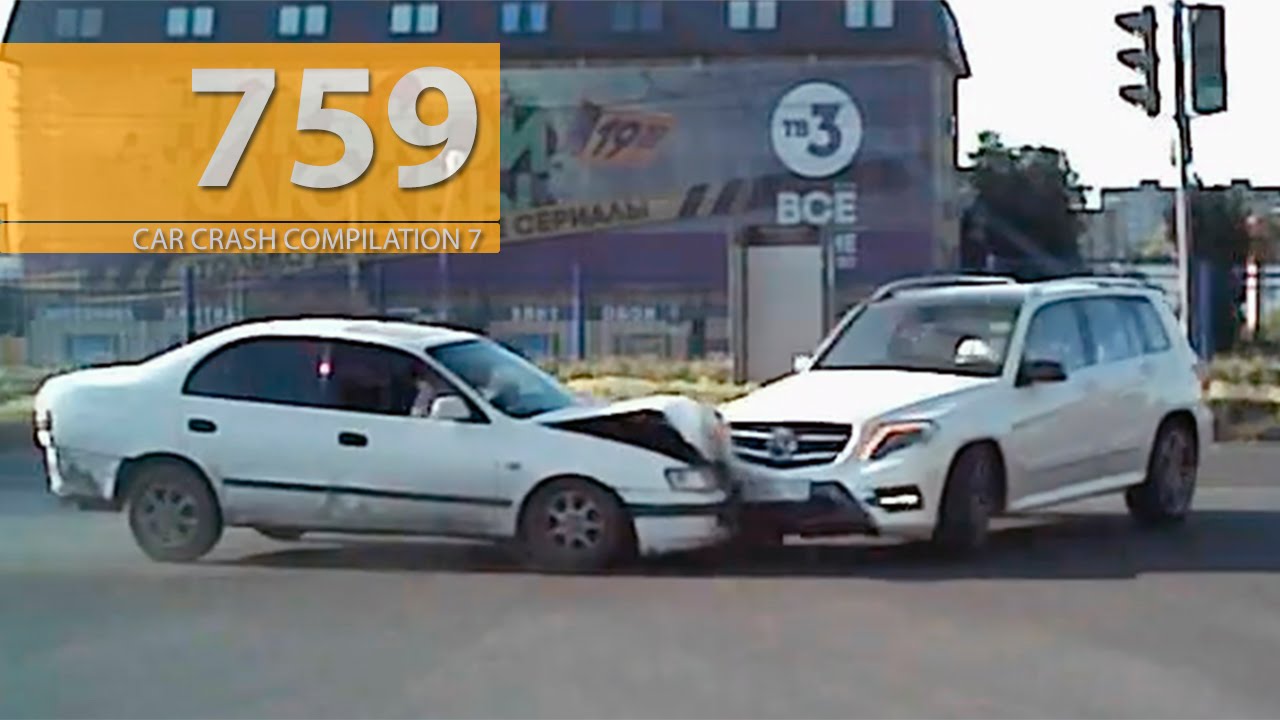 Car Crash Compilation # 759 - June 2016 (English Subtitles)  - «происшествия видео»