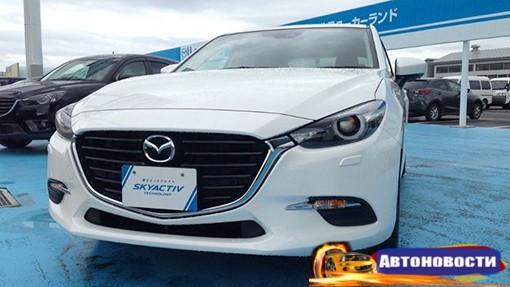 Обновленную Mazda3 сфотографировали в Японии - «Автоновости»