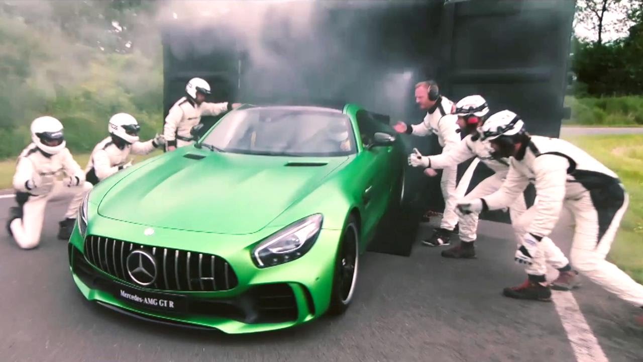 The Beast of the green hell at the Hill Climb in Goodwood - Mercedes-Benz original  - «видео»