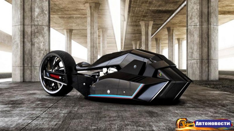 Быстрый двухколесный BMW Titan из будущего - «Автоновости»