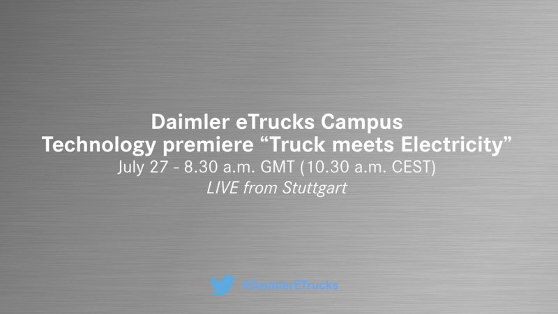 Daimler eTrucks Campus: Technology premiere "Truck meets Electricity" - Mercedes-Benz original  - «видео»