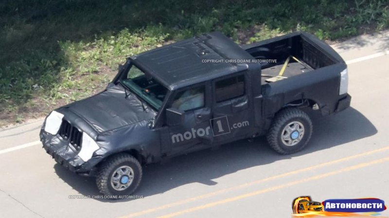 Это — новый пикап Jeep - «Автоновости»