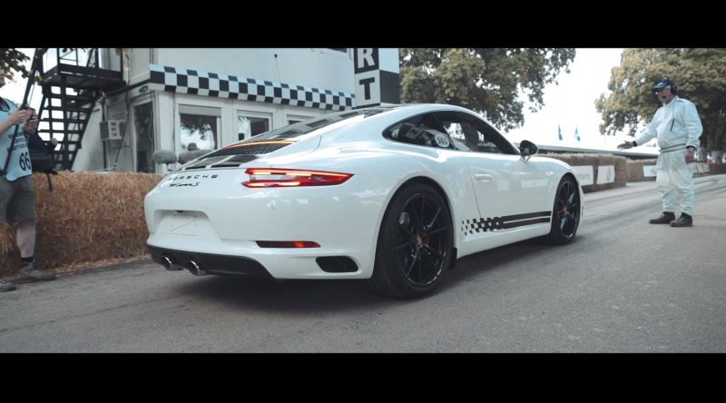 Porsche Exclusive – the 911 Carrera S Endurance Racing Edition at the Goodwood Festival of Speed  - «видео»