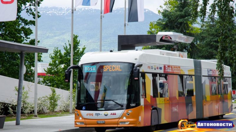 В Женеве запустят супер-электро-автобусы - «Автоновости»