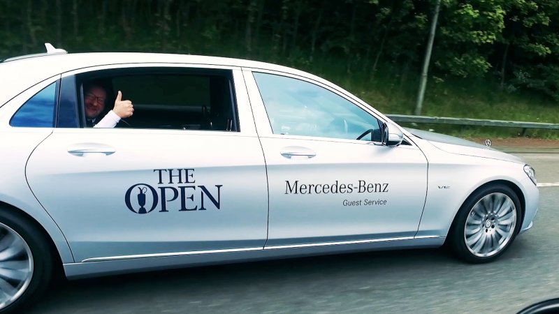 Win a Trip in a Courtesy Car - Mercedes-Benz original  - «видео»
